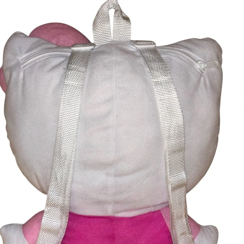 Hello Kitty Plush Backpack | Pink Floral Kawaii | 2022 | OS